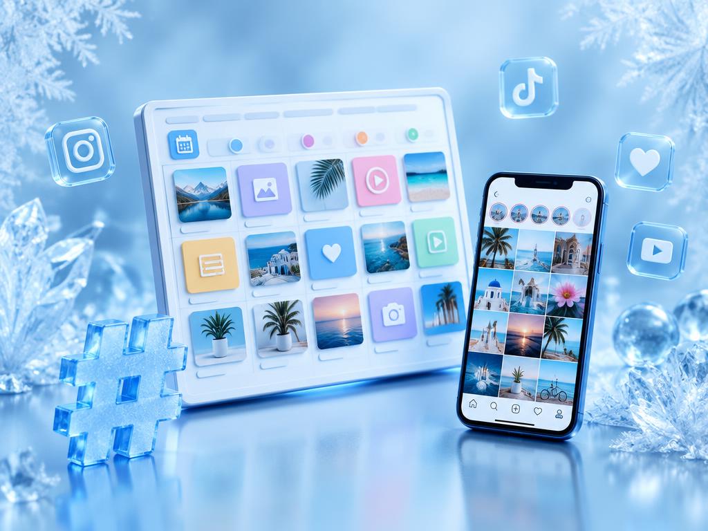 Done-For-You Social Media Growth: 12 Posts a Month cover
